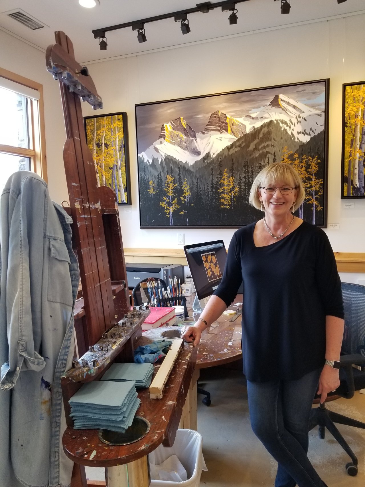 Pat Sullivan; Studio 604 in Canmore