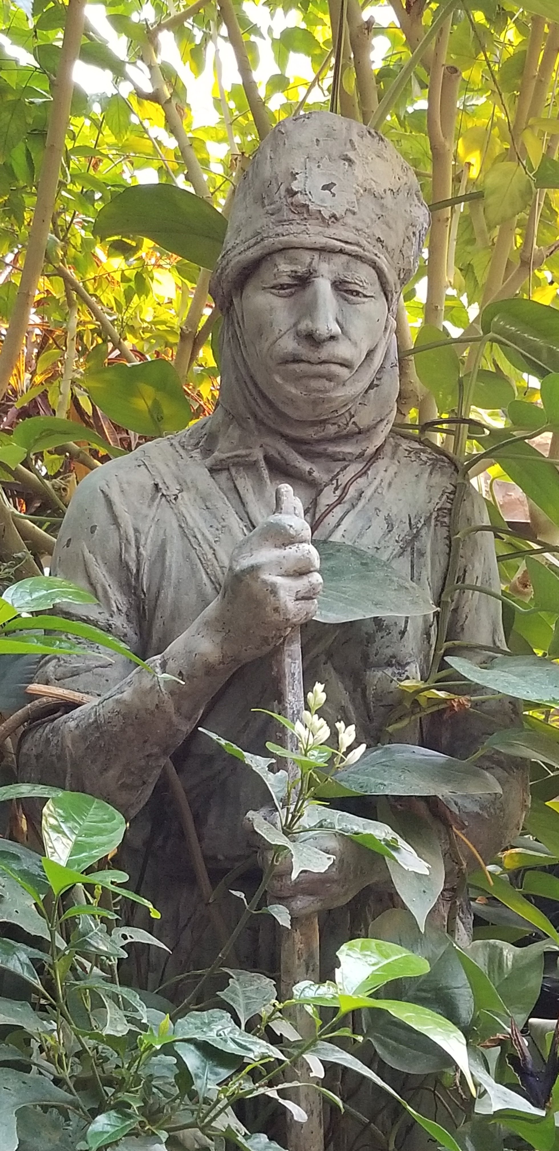 Gardener at Vienna's Butterfly House