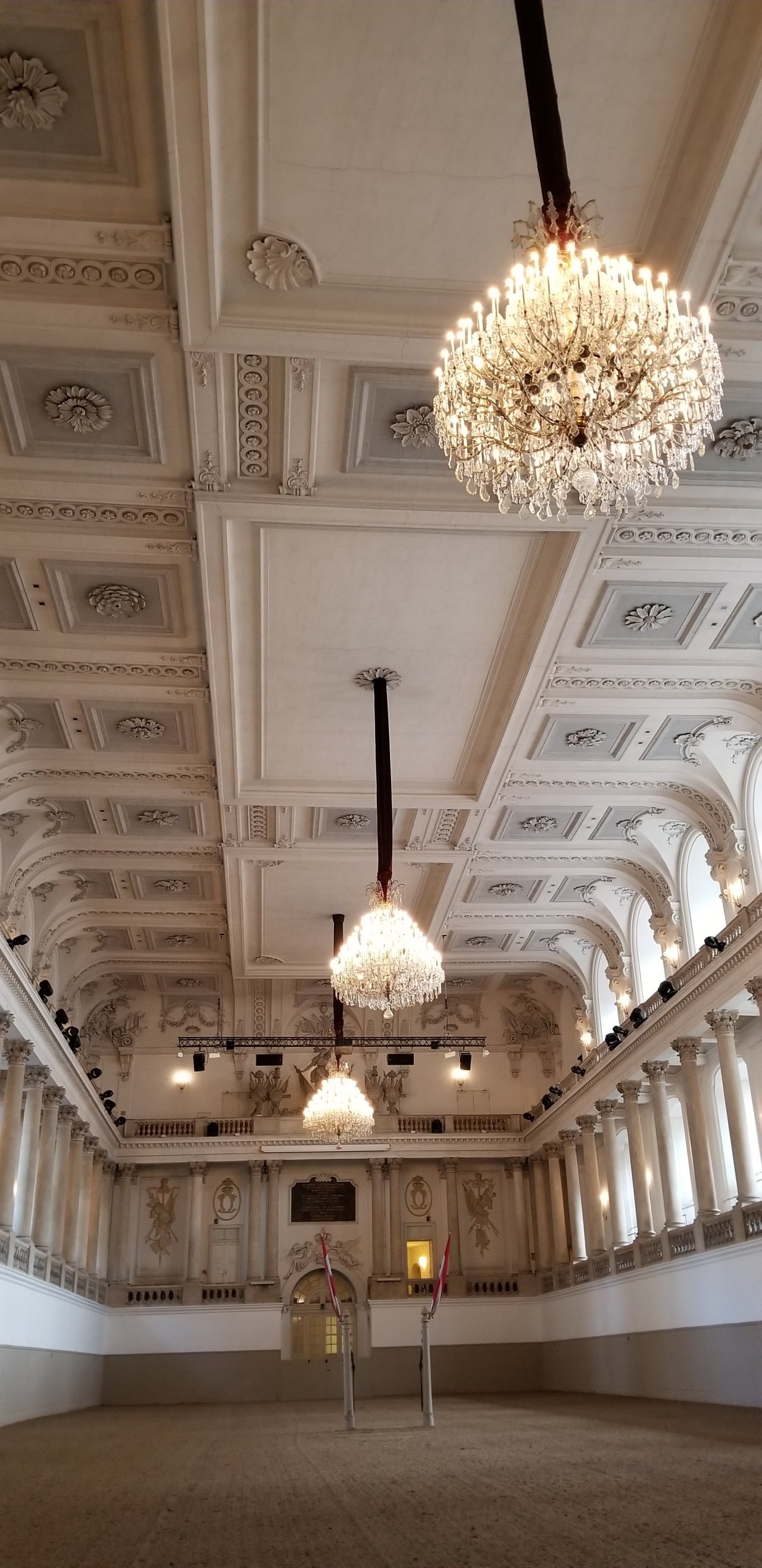 Winter arena at the Spanish Riding School